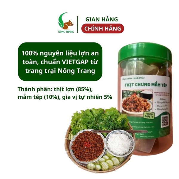 Thịt chưng mắm tép - Công Ty TNHH Thực Phẩm Nông Trang